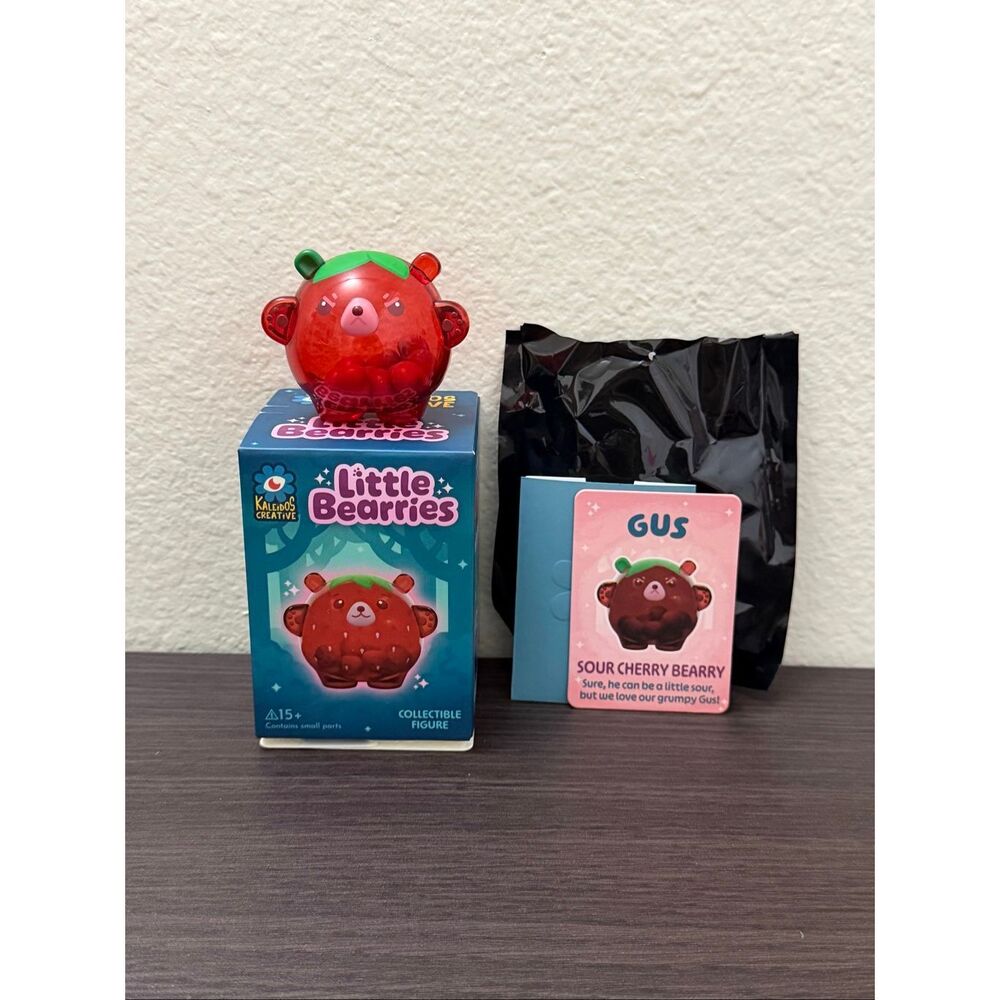Kaleidos Creative Little Bearries Figure CHASE - Gus The Sour Cherry Bearry